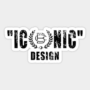 ICONIC DESIGN Sticker